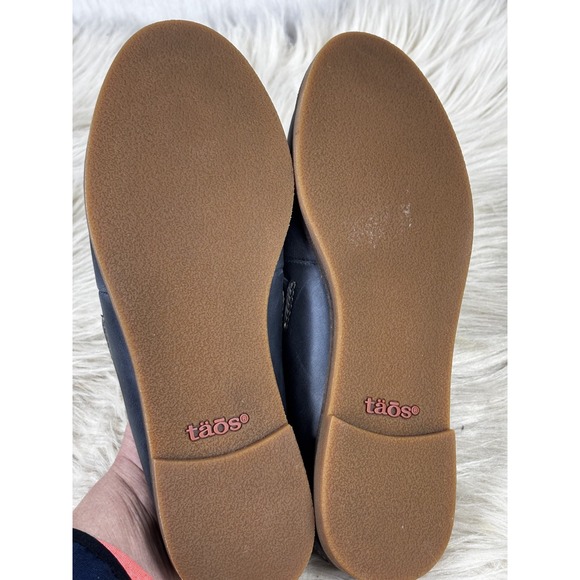 Taos Footwear Royal Mule Women's 7 Steel Taupe Multi Leather Comfort Slip-On - Picture 7 of 9